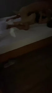 我还没洗完澡俩人就干起来了